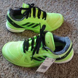 Nwt Adidas Stella McCartney Women Barricade Court Tennis Shoes Green 9.5